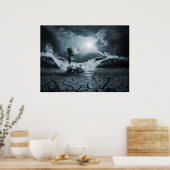 Panique Attaque ou anxiété PTSD, affiche surréalis (Cuisine)