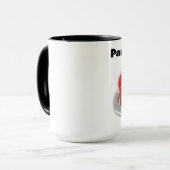 Panique maintenant Ringer Mug (Devant gauche)