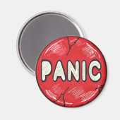 Panische Button Magneet (Voorkant / Achterkant)