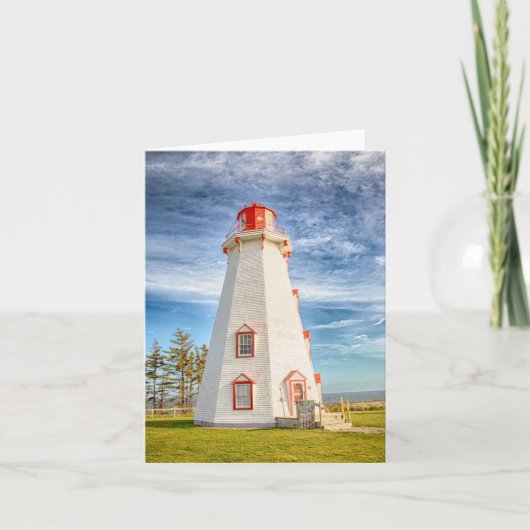 Panmure Island Lighthouse Kaart (Voorkant)