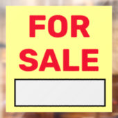 Panneau à vendre (Feuille 2)