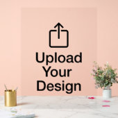 Panneau acrylique 18" x 24", Téléchargez votre con (Mariage)