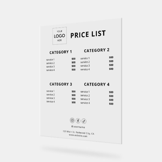 Panneau acrylique acrylique du logo commercial (Angle)