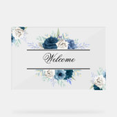 Panneau acrylique de bienvenue (Recto)