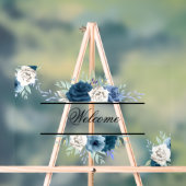 Panneau acrylique de bienvenue (Neutre)