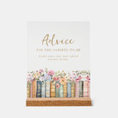 Panneau acrylique du Baby shower de conseil (Recto)