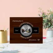 Panneau acrylique du menuisier de meubles en bois (Mariage)