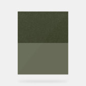 Panneau acrylique en mousse verte texturée - Perso (Recto)