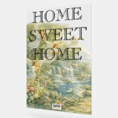 Panneau Acrylique Home Sweet Home (Angle)