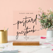 Panneau Acrylique Mariage de carte postale (Mariage)