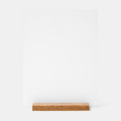 Panneau acrylique personnalisé 11" x 14", avec blo (Recto)