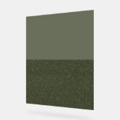 Panneau Acrylique sur mousse et texture personnali (Angle)