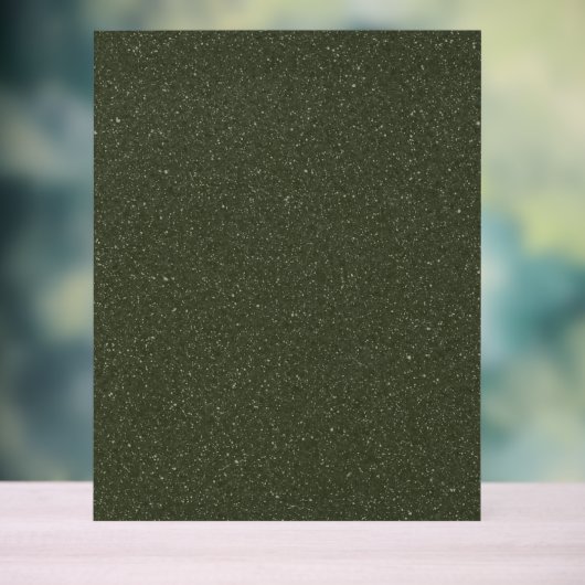 Panneau acrylique vert mousse de Parties scintilla (Neutre)