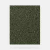 Panneau acrylique vert mousse de Parties scintilla (Recto)