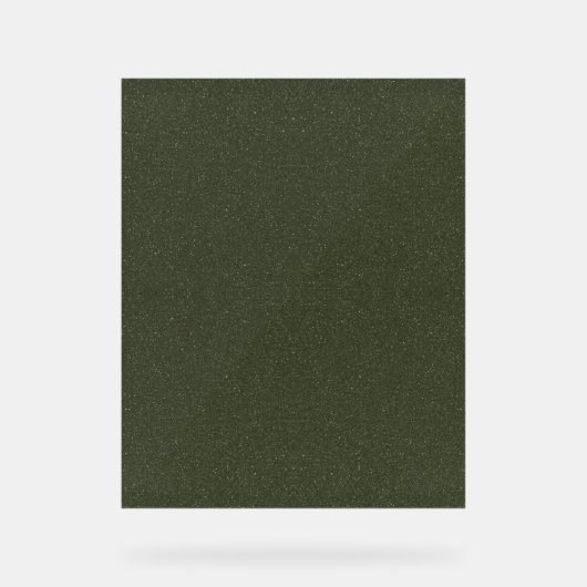 Panneau Acrylique Verte Moss Texturé - Personnalis (Recto)