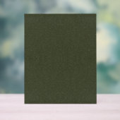 Panneau Acrylique Verte Moss Texturé - Personnalis (Neutre)