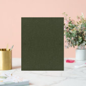 Panneau Acrylique Verte Moss Texturé - Personnalis (Mariage)