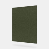 Panneau Acrylique Verte Moss Texturé - Personnalis (Angle)