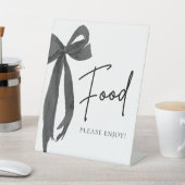 Panneau alimentaire moderne élégant à l'aquarelle (In SItu)