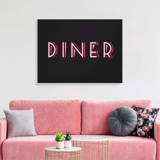 Panneau Art déco Diner (Insitu(Salon))