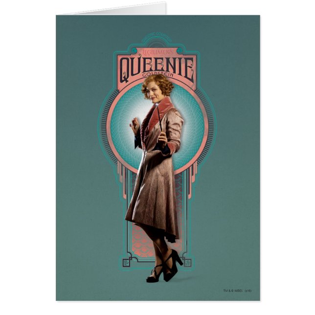 Panneau Art déco QUEENIE GOLDSTEIN™ (Devant)