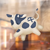 Panneau astrologie chinois Zodiac Ox Cute (Feuille 2)