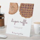 Panneau Baby shower à tarte cartonné Cutie (In SItu)