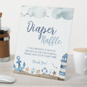 Panneau Baby shower de calotte nautique (In SItu)