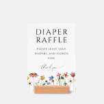 Panneau Baby shower Fleur sauvage coloré à rouleau<br><div class="desc">Ce porte-baby shower fleur sauvage coloré en tombola est parfait pour votre baby shower d'été simple et lunatique en arc-en-ciel boho. Les fleurs aux couleurs rose, jaune, orange et or, qui donnent à ce produit l'impression d'un élégant jardin vintage minimaliste de printemps hippie. Le design moderne est artistique et délicat,...</div>
