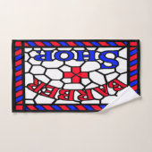 Panneau Barbershop (Serviette à main)