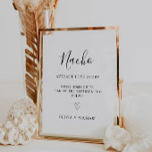 Panneau barre Nacho - Station Nacho Mariage minima