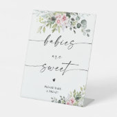 Panneau Bébés Sont Mignons à Fleur de Cerisier Ros (Recto)