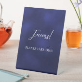 Panneau bleu marine (In SItu)