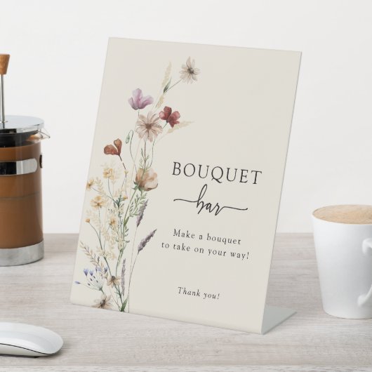 Panneau Boho Bouquet Bar (In SItu)