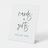 Panneau Boho Cartes & Cadeaux Tableau Mariage Piéd (Recto)