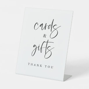 Panneau Boho Cartes & Cadeaux Tableau Mariage Piéd