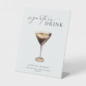 Panneau boisson Ellesmere Modern Minimal Signature