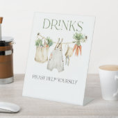 Panneau Boissons du Baby shower agricole cultivé l (In SItu)