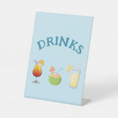 Panneau "Boissons" du Pool Party (Recto)