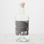 Panneau Bourbon Street Étiquette de bouteille (Devant)