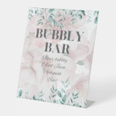 Panneau Bubbly Bar - Fêtes de Mariage Événements (Recto)