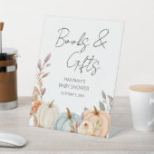 Panneau Cadeaux de Baby shower d'automne petit Cit (In SItu)