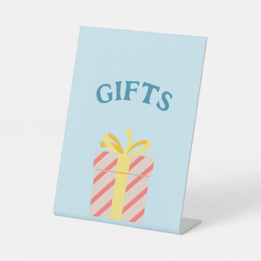 Panneau "Cadeaux" de la fête de la piscine (Recto)