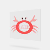Panneau cancéreux Crabe (Angle)
