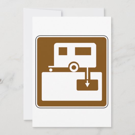 Panneau Caravan Park Invitations (Devant)