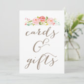 Panneau Cartes de Mariage et Cadeaux de Jardin de  (Debout devant)