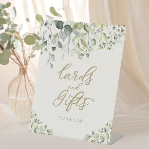 Panneau Cartes Et Cadeaux Aquarelle Verdure 