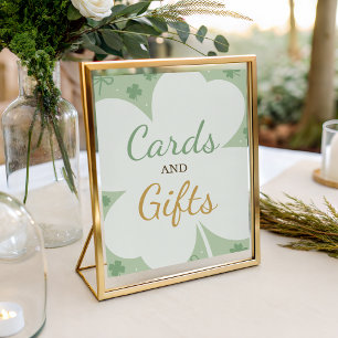 Panneau Cartes et Cadeaux Chanceux
