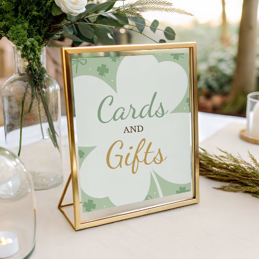 Panneau Cartes et Cadeaux Chanceux