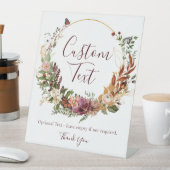 Panneau central automatique floral personnalisé (In SItu)